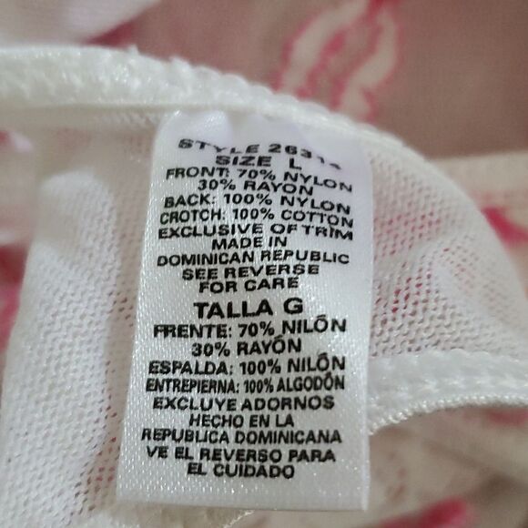 Secret Treasures Y2K White & Pink Cami Set NWT - Picture 7 of 8